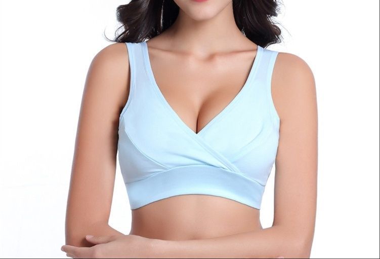 マタニティナイトブラ 授乳対応クロスデザイン