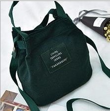 ランチバッグ シンプル巾着トートバッグ
