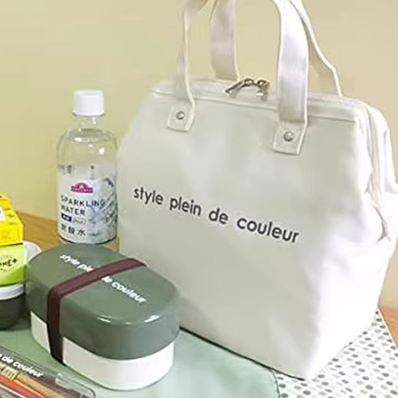 ランチバッグ シンプル保冷ランチトート