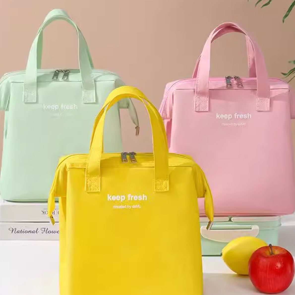 ランチバッグ フレッシュキープ保冷ランチバッグ