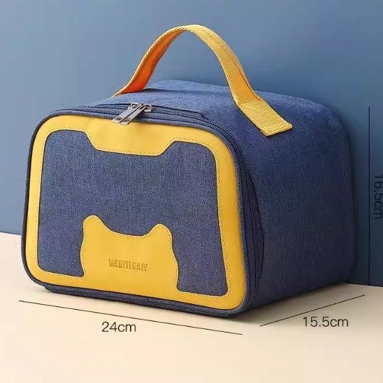 ランチバッグ ねこシルエット保冷ランチバッグ