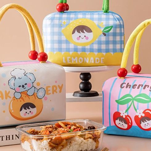 ランチバッグ かわいい果実 保冷ミニランチバッグ