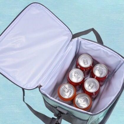 ランチバッグ 多機能ポケット付き断熱ランチ収納袋