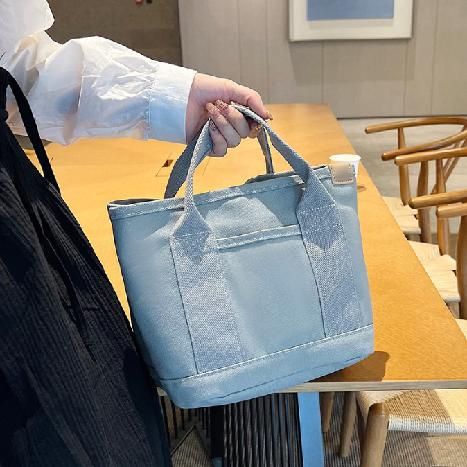帆布製ミニトートバッグ ランチバッグ 手提げかばん