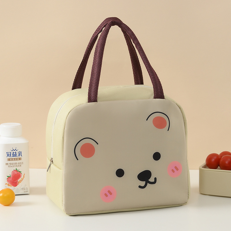 ランチバッグ 動物フェイス保冷ランチバッグ
