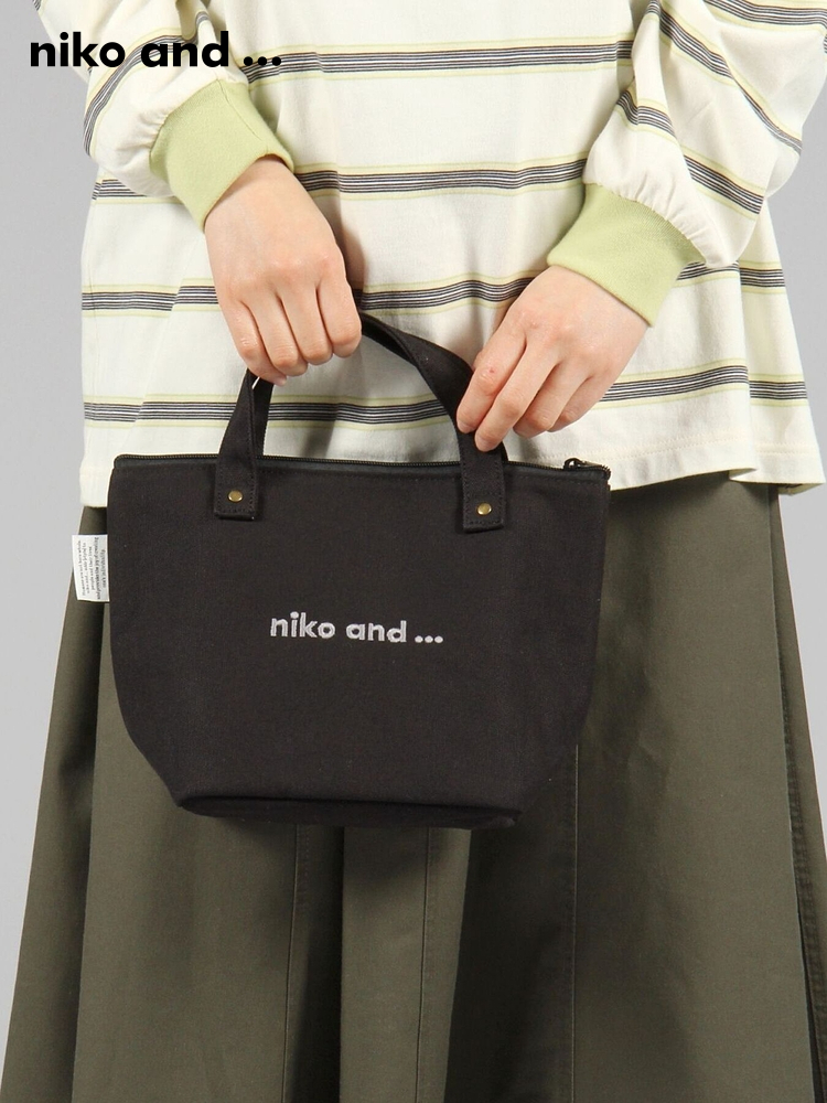 ランチバッグ シンプル手提げミニバッグ