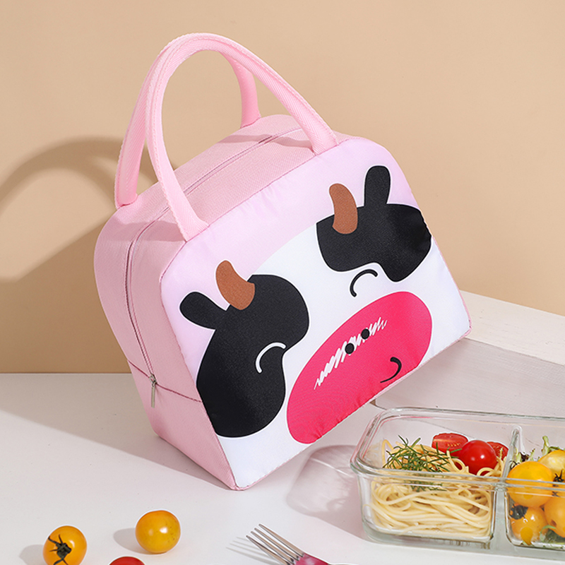 ランチバッグ 動物フレンズ お弁当トート 大きめサイズ