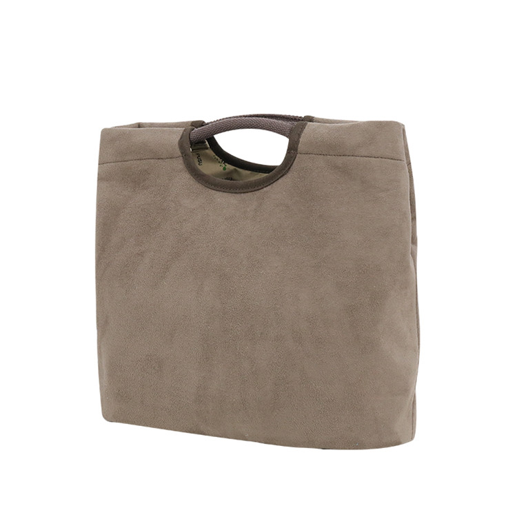 大容量シンプルランチバッグ多色展開