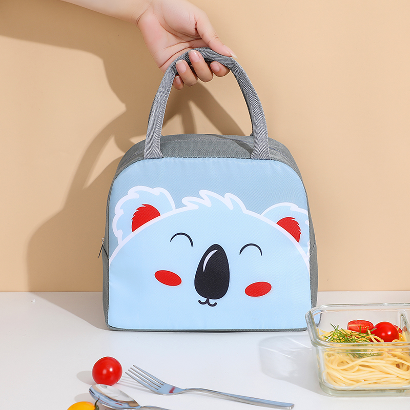 ランチバッグ 動物フレンズ お弁当トート 大きめサイズ