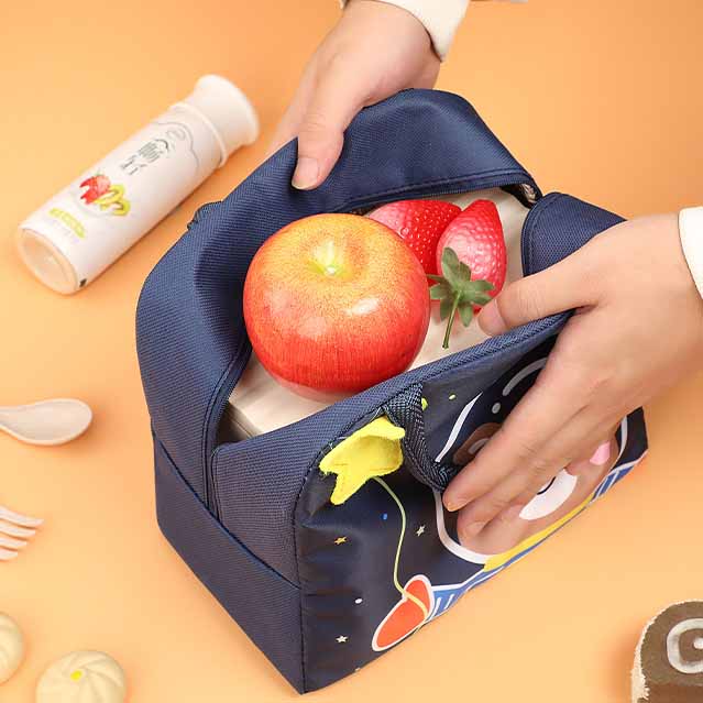 かわいい動物柄保冷保温ランチバッグ子供用弁当袋