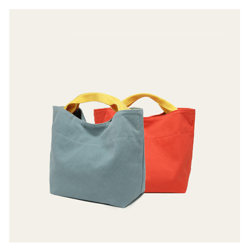 ランチバッグ 軽量コットン素材　小さめ