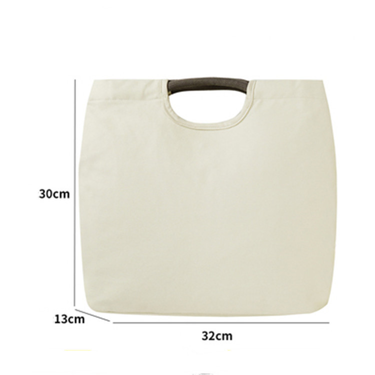 大容量シンプルランチバッグ多色展開