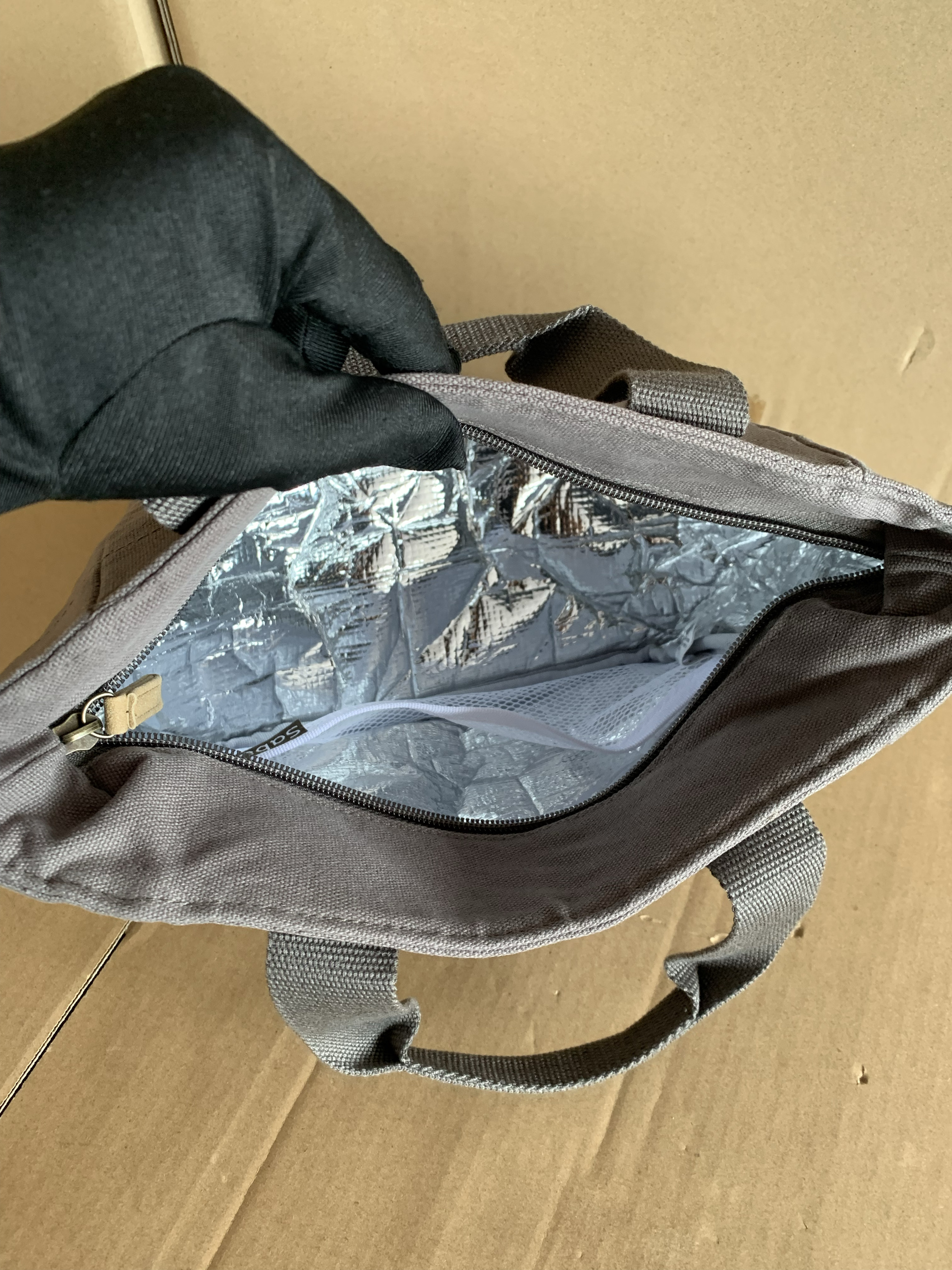 ランチバッグ 職人仕立て帆布保冷トートバッグ