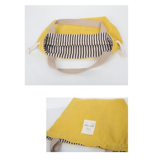 軽量巾着型ランチバッグ 洗える大容量お弁当袋