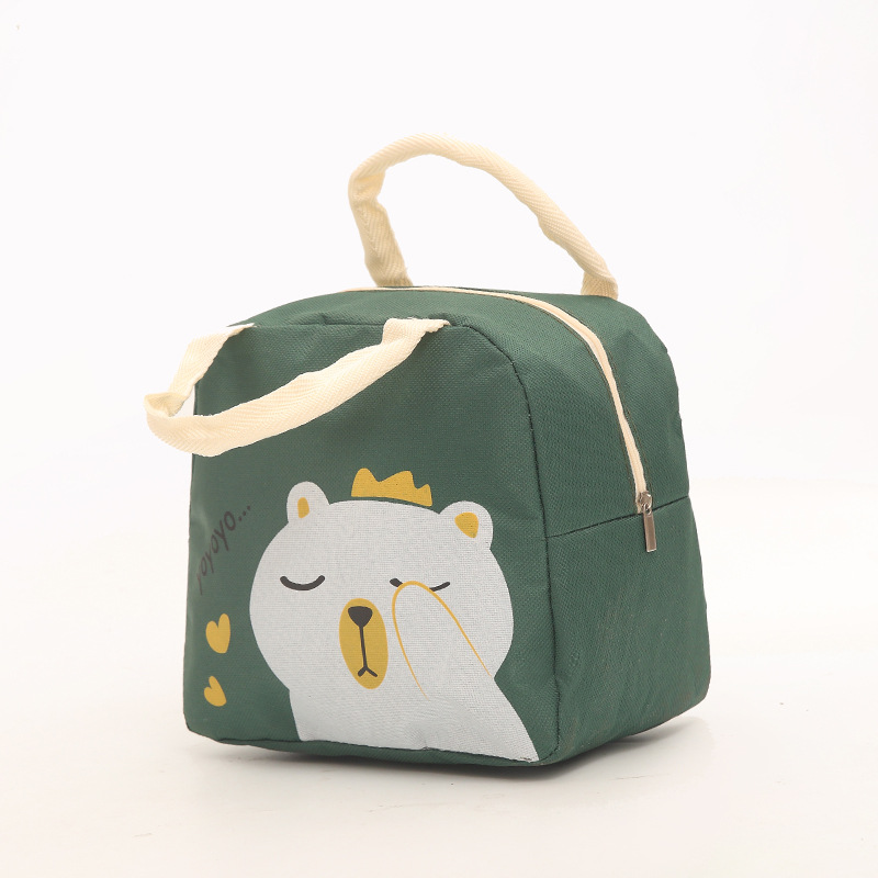 ランチバッグ 動物キャラクター保温保冷ランチバッグ