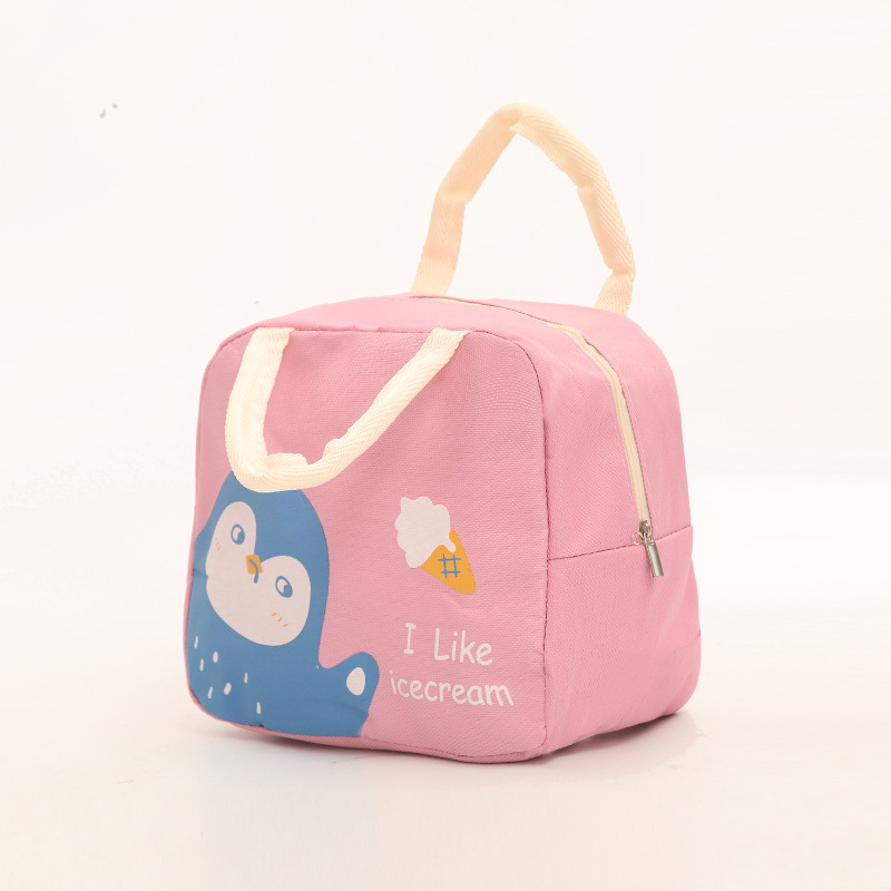 ランチバッグ 動物キャラクター保温保冷ランチバッグ