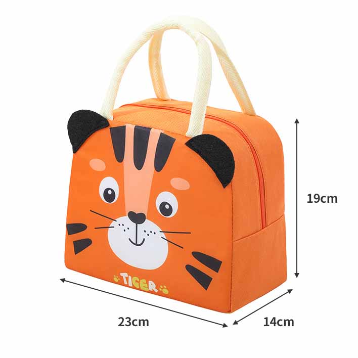 かわいい動物柄保冷保温ランチバッグ子供用弁当袋