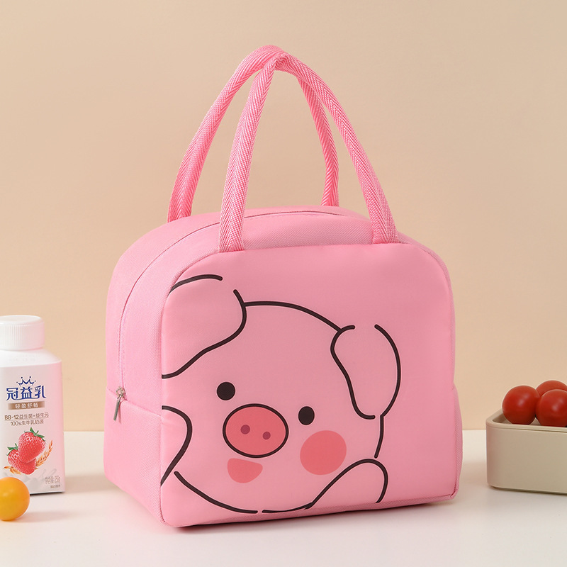 ランチバッグ 動物フェイス保冷ランチバッグ