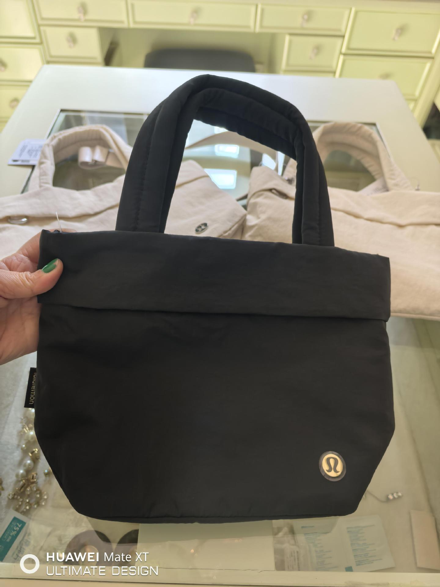ランチバッグ シンプル折り返しミニトート