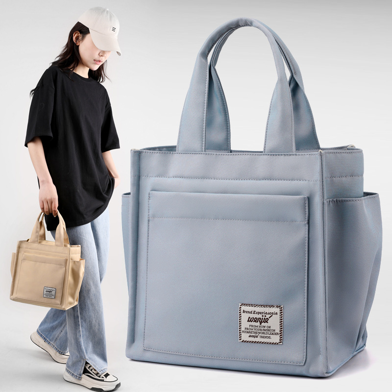 ランチバッグ シンプルミニトートランチバッグ