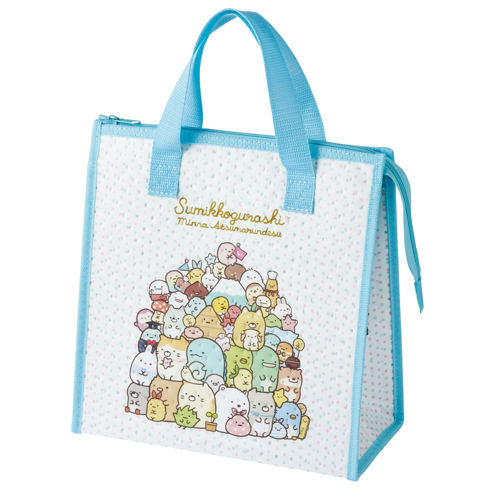 ランチバッグ キャラクター花柄 保冷ランチバッグ
