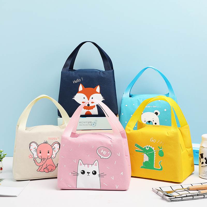 ランチバッグ 動物デザイン保冷ランチトート