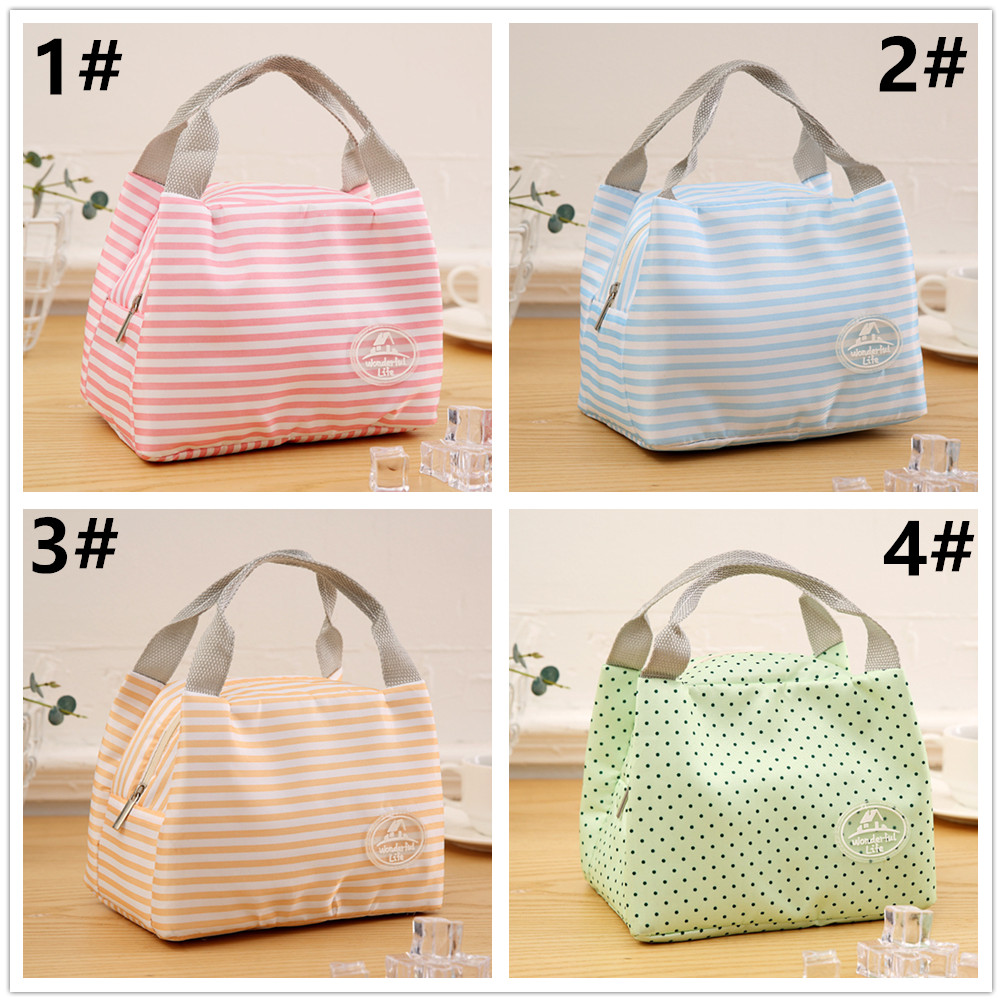 ランチバッグ 可愛い保温弁当バッグ お弁当袋 防水ランチポーチ