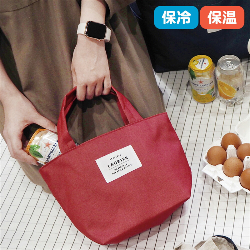 ランチバッグ 格子柄ミニトートランチバッグ