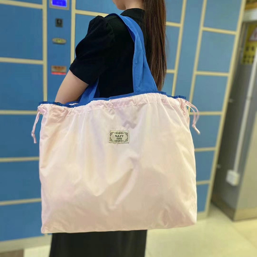 ランチバッグ ふんわり巾着風ランチトート
