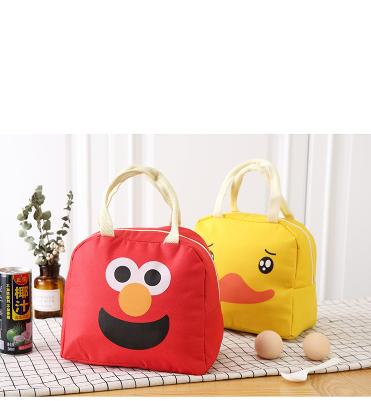 ランチバッグ 動物キャラクター保温保冷ランチバッグ
