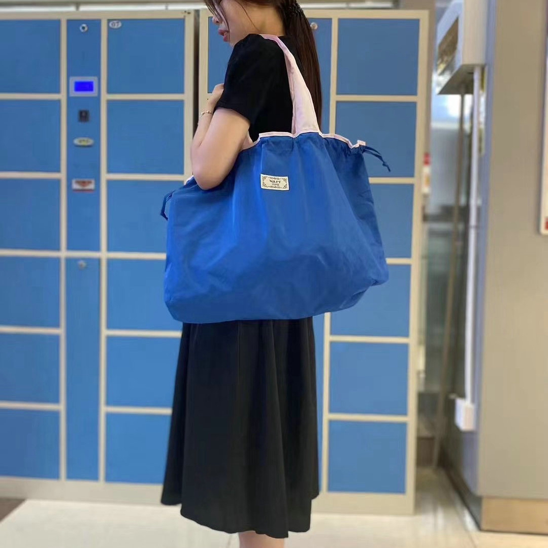 ランチバッグ ふんわり巾着風ランチトート
