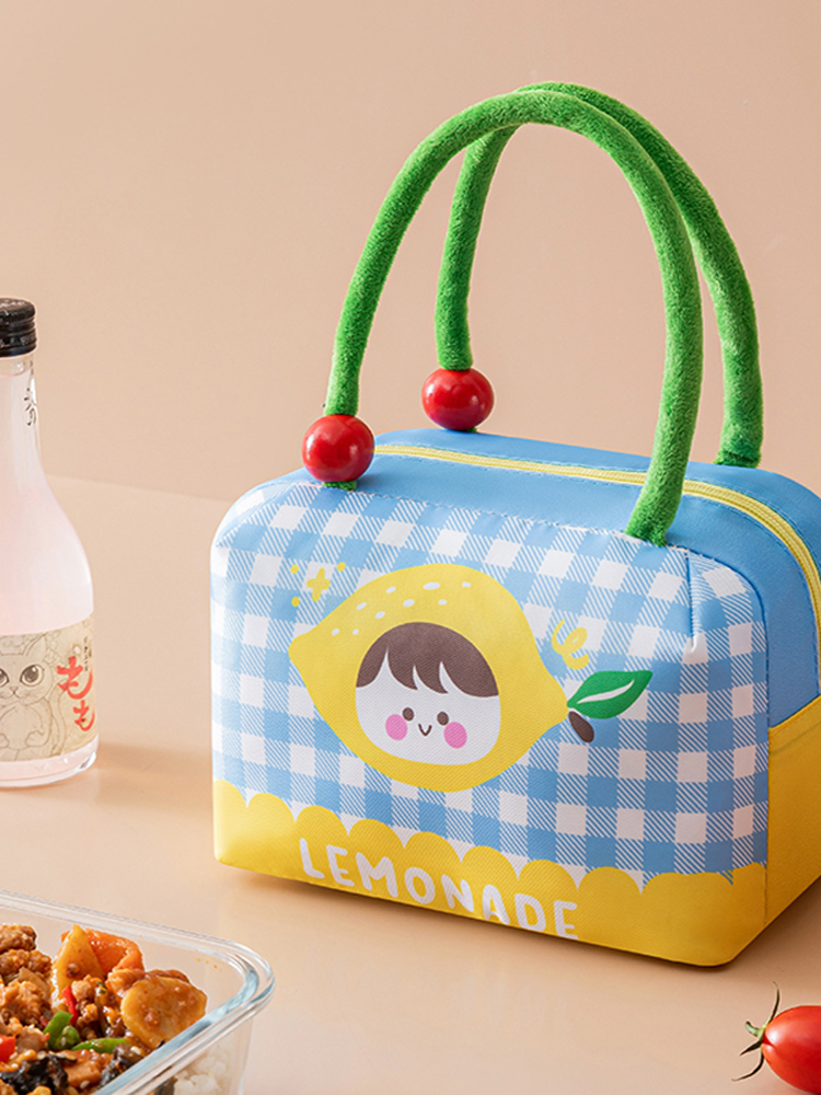 ランチバッグ かわいい果実 保冷ミニランチバッグ