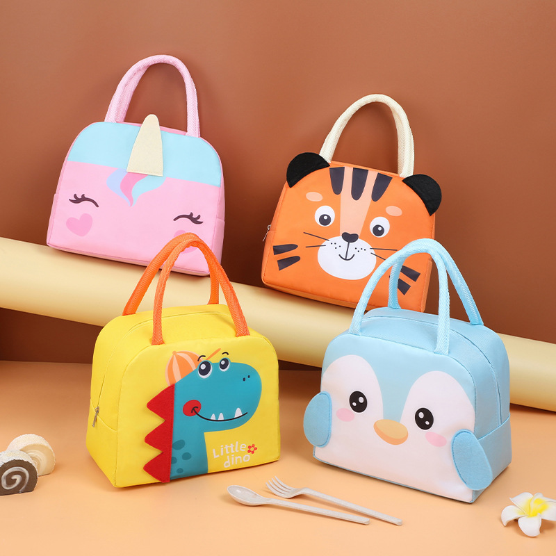 ランチバッグ 動物たちの仲間入り 保冷ランチバッグ