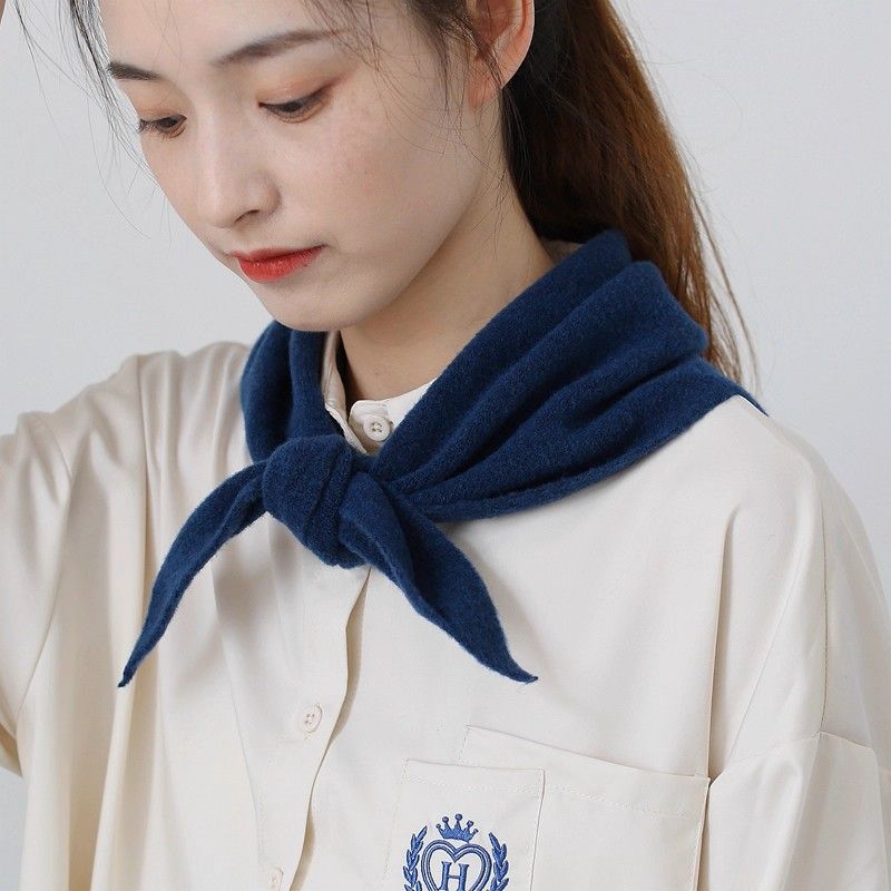 スカーフ やわらか質感の上品な無地スカーフ