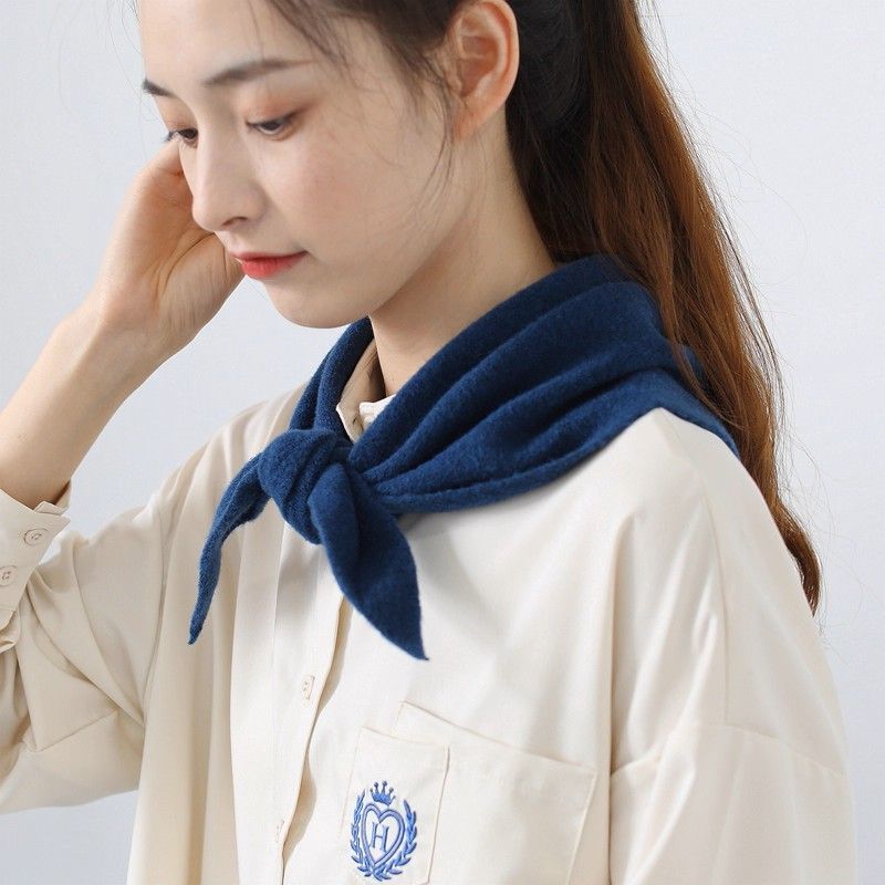 スカーフ やわらか質感の上品な無地スカーフ