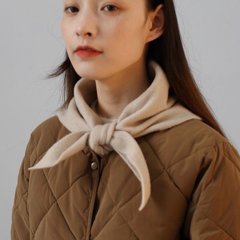 スカーフ やわらか質感の上品な無地スカーフ