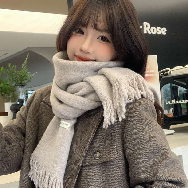 スカーフ ふわもこ癒しのネックウォーマー