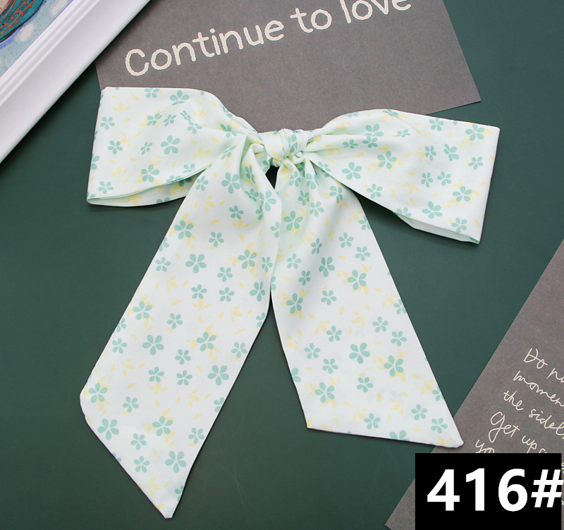 スカーフ 花柄 細長スカーフ 首元・バッグ用 ツイリータイプ