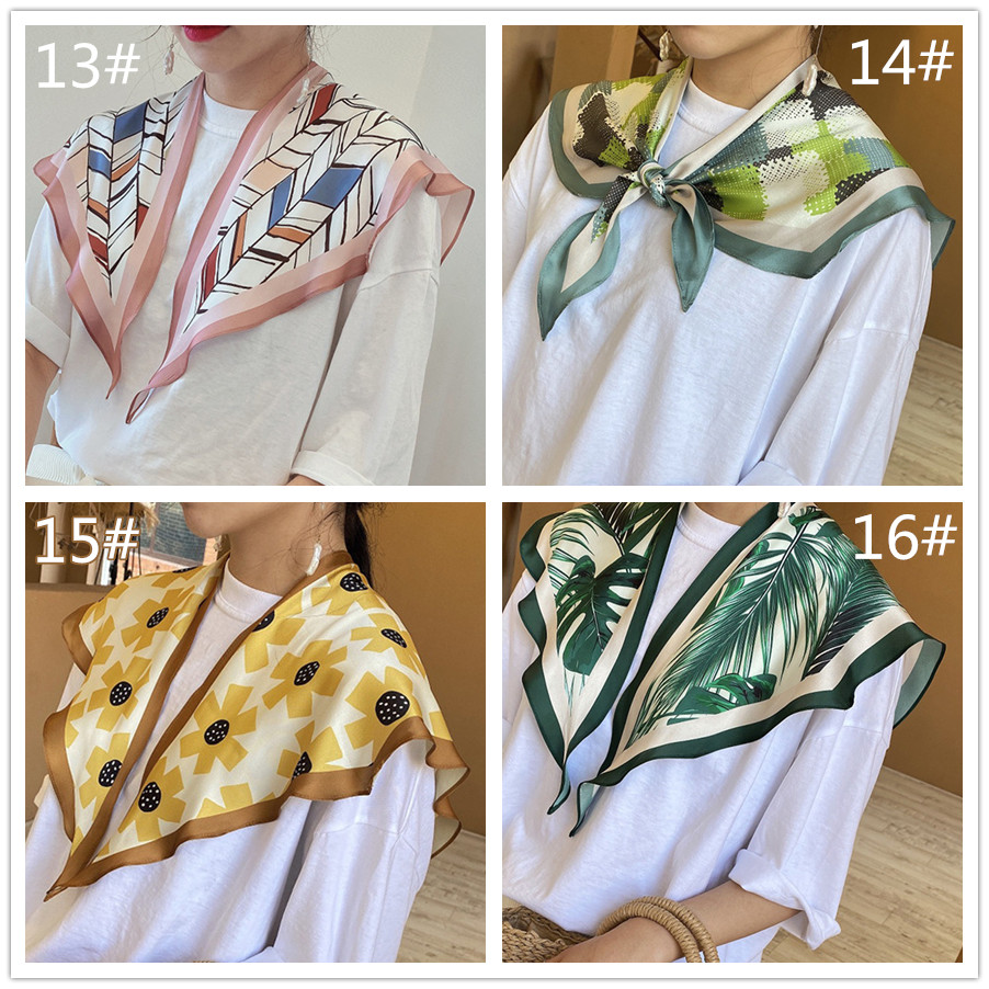 スカーフ 水玉柄プリントスカーフ 春夏ショール 韓国風ケープ