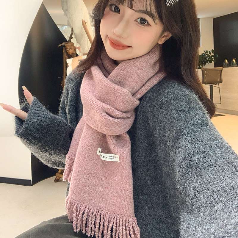 スカーフ ふわもこ癒しのネックウォーマー