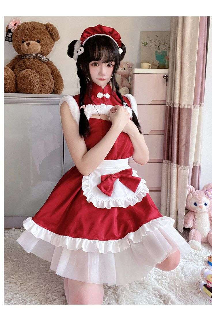 かわいいメイド服コスプレセット