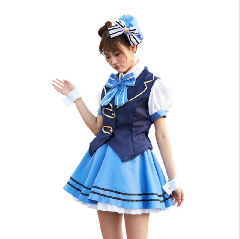 ベスト付き アイドル風 メイド服