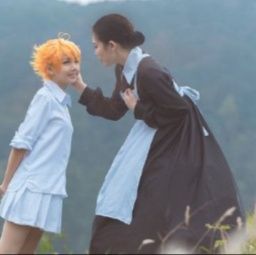 メイド服 優雅な丸襟長袖メイド服クラシカルワンピース