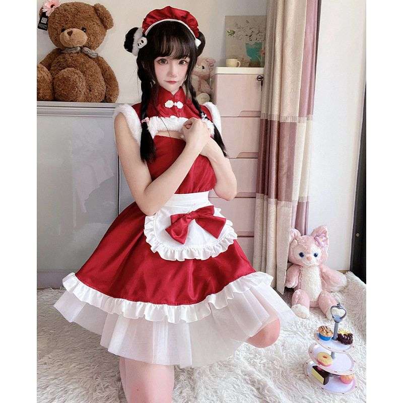 かわいいメイド服コスプレセット