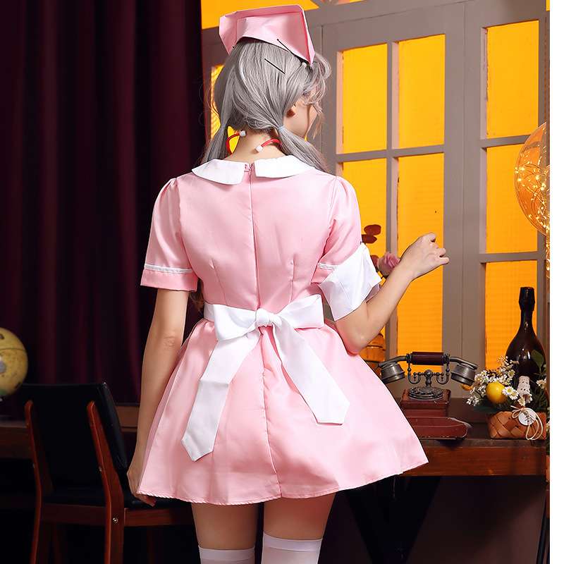 メイド服 ナース風コスプレセット