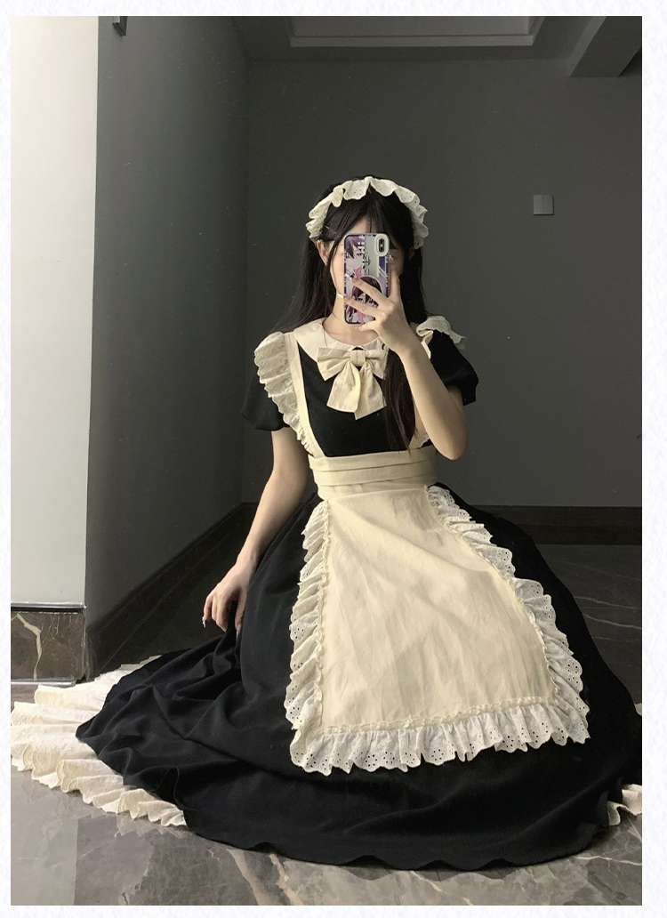 メイド服 ゴシックロリータメイド衣装セット