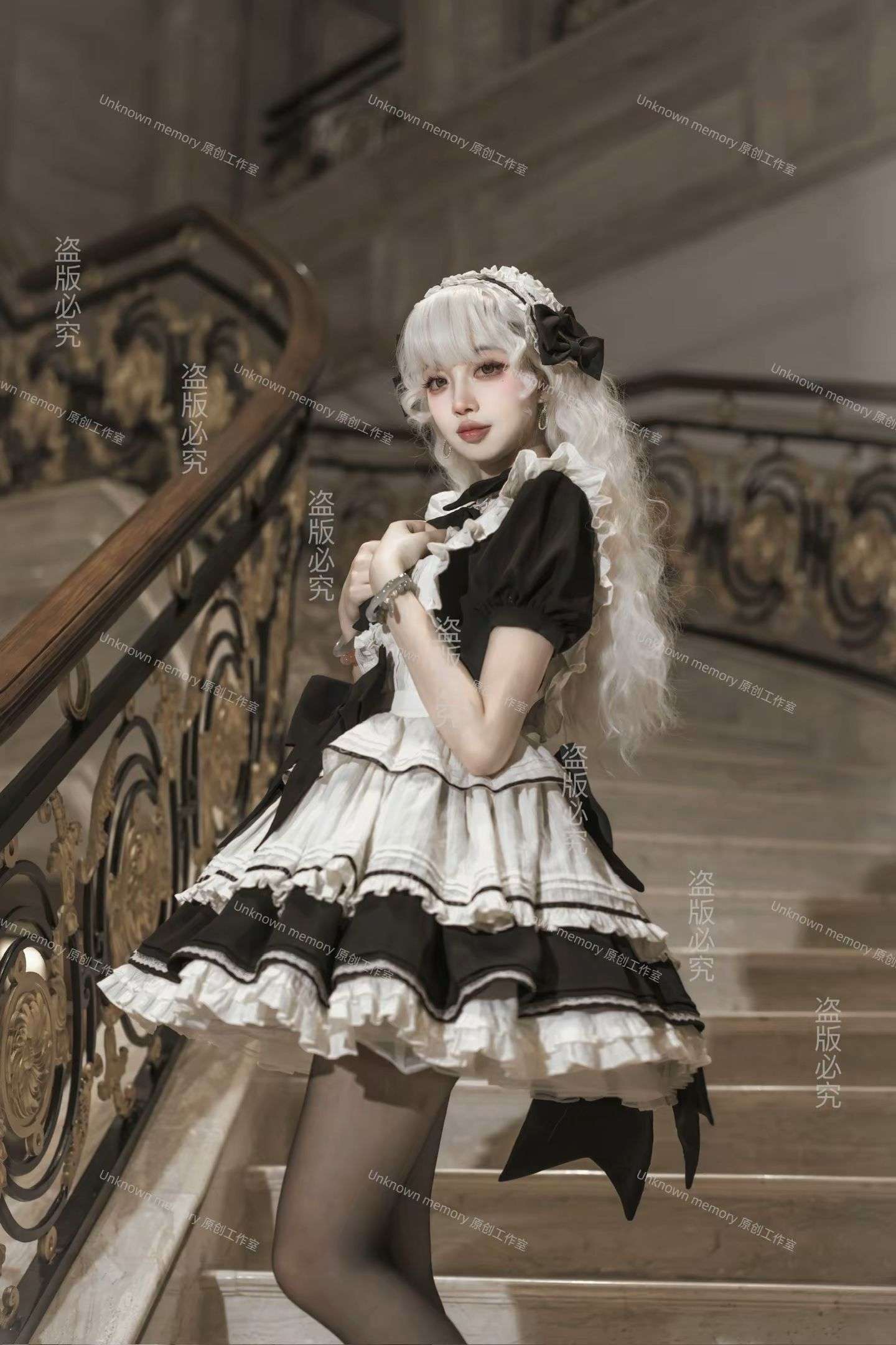 メイド服 ゴシック風メイドドレス