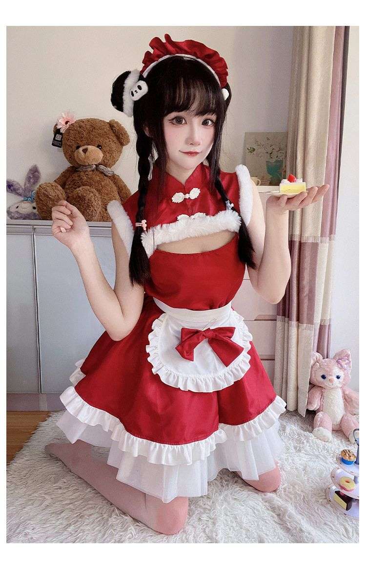 かわいいメイド服コスプレセット