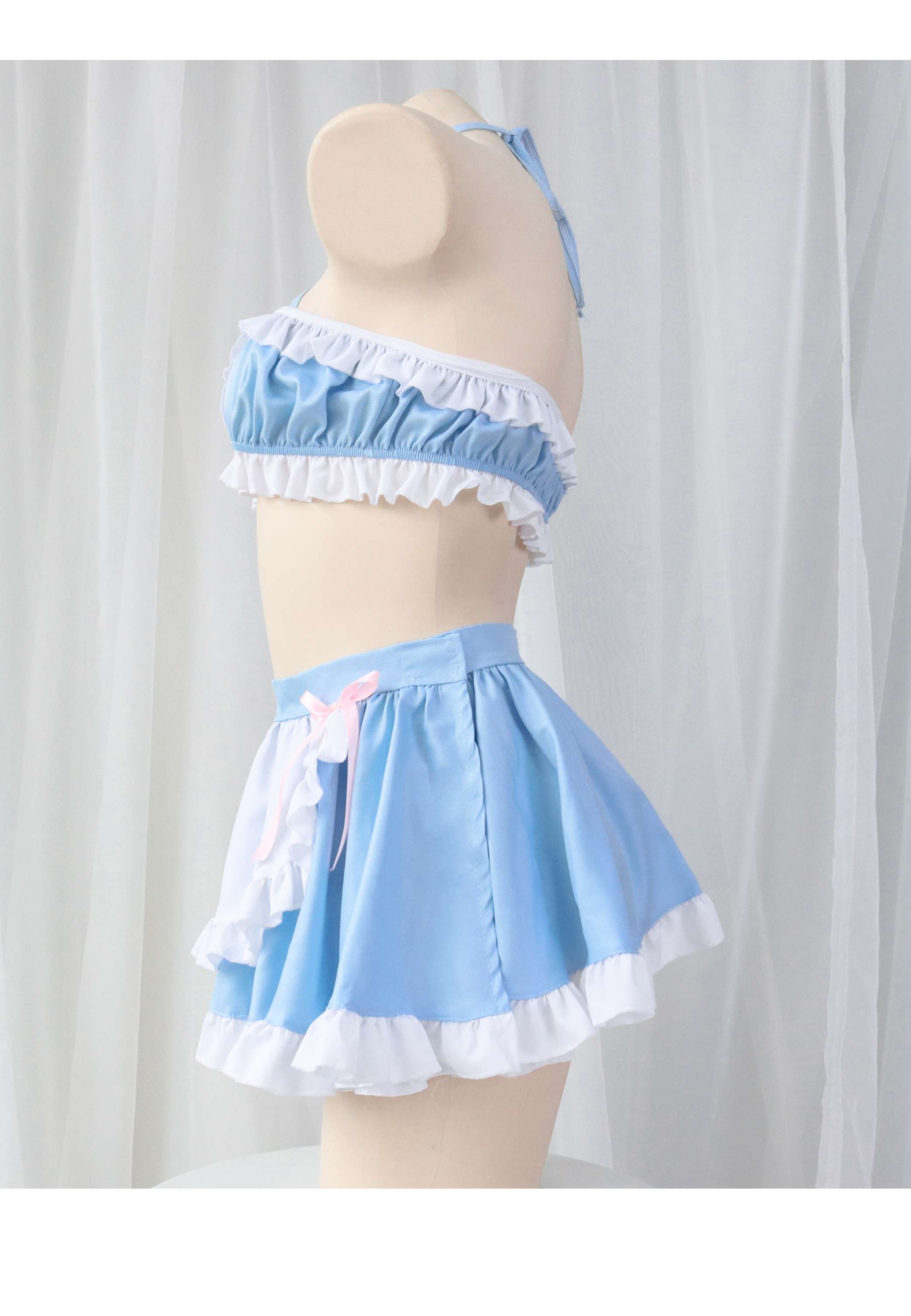 メイド服 フリルいっぱいメイド風セット