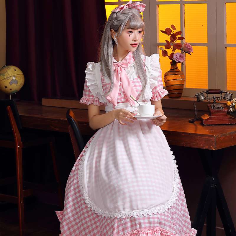 メイド服 ふんわりメイドワンピース